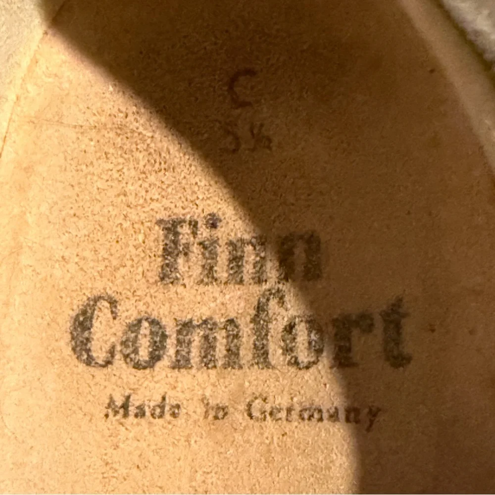 Finn Comfort Women’s Harajuka Finnamic-SZ 7.5-Taupe Leather Flat Oxford Shoe